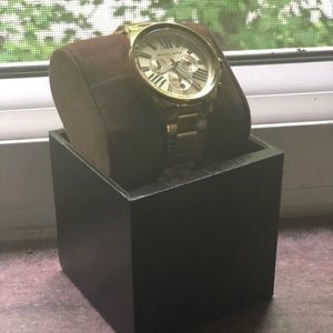 Michael Kors Stainless Steel Gold Watch